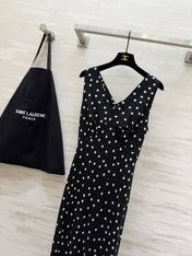 YSL 26S V-NECK MAXI DRESS 275