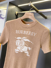 BURBERRY 26S SHORT-SLEEVE SWEATER 393
