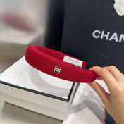 CHANEL 26S HEADBAND IN RED PADDED 503085