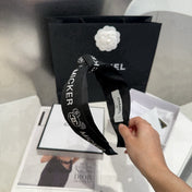 CHANEL 26S HEADBAND IN BLACK FABRIC 503083