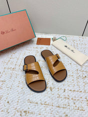 SANDALS IN LIGHT BROWN SNAKE EMBOSSED CALFSKIN