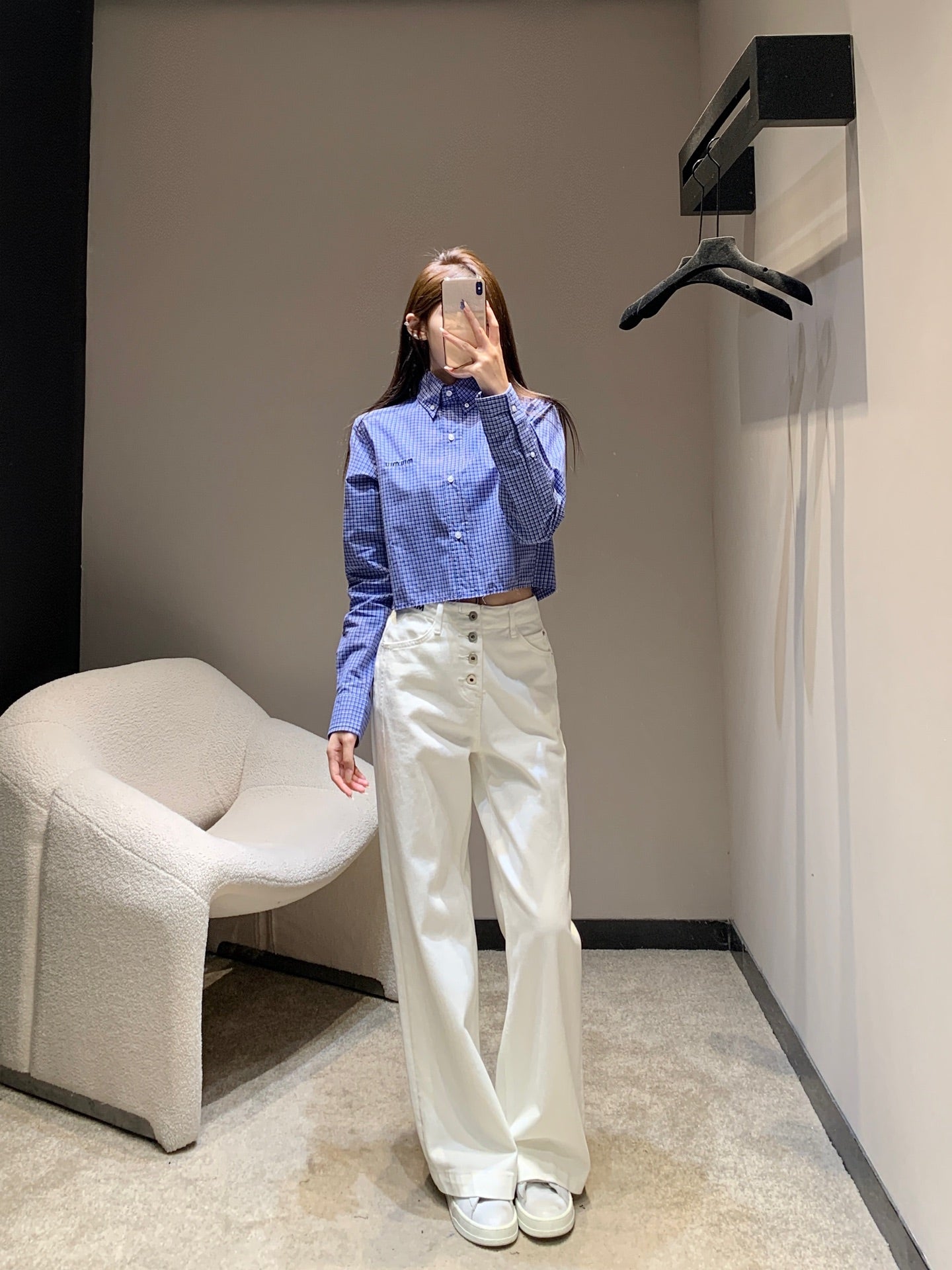 MIUMIU LONG SLEEVE SHIRT STYLE 427
