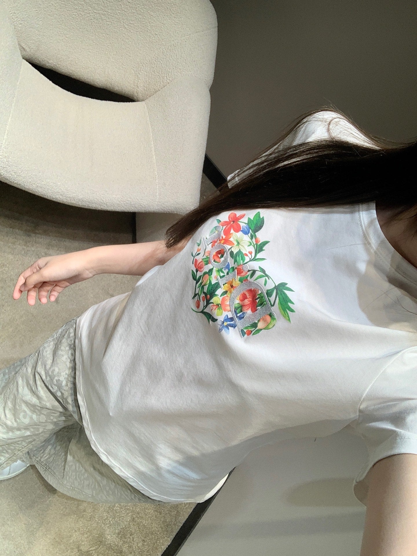 DIOR 26S SHORT-SLEEVE CREW NECK T-SHIRT 940