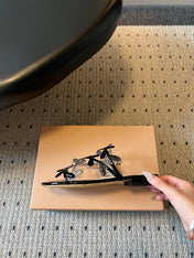 GIANVITO ROSSI 26S SANDALS IN BLACK LAMBSKIN