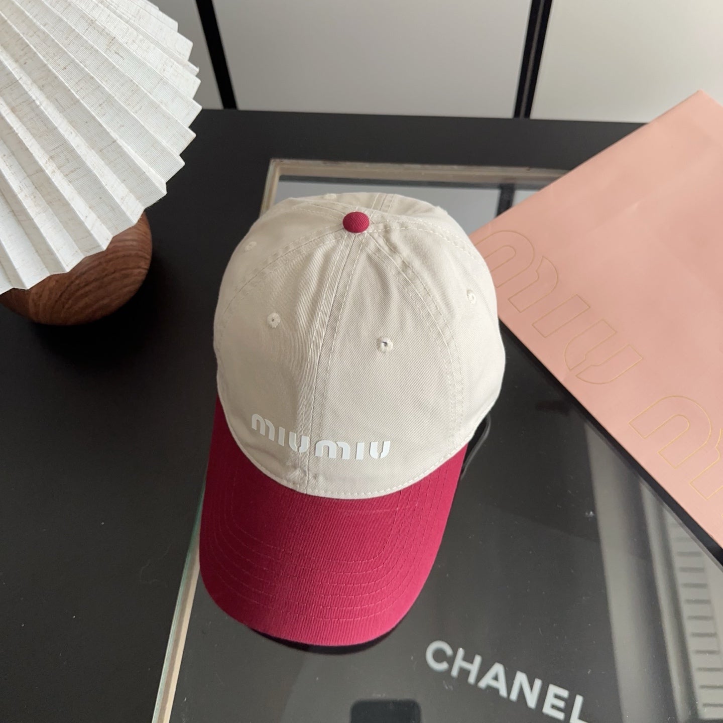 MIUMIU 26S BASEBALL CAP 319594