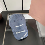 MIUMIU 26S BASEBALL CAP 332734