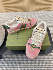 GUCCI 26S SNEAKERS IN PINK GRADIENT CANVAS