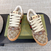 GUCCI 26S SNEAKERS IN BROWN GG CANVAS