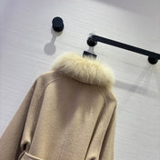 MAX MARA 25S DOUBLE-FACED CASHMERE COAT 055