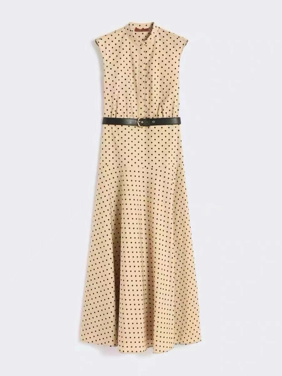 MAXMARA 26S SLEEVELESS MAXI DRESS 258