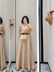 MAXMARA 26S SLEEVELESS MAXI DRESS 258