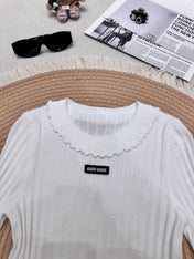 MIUMIU 26S LONG-SLEEVE KNIT SWEATER 1273