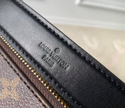 LUCKY TRUNK 38 IN BROWN MONOGRAM CANVAS GOLD HARDWARE