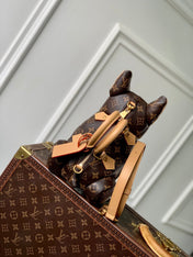 POOCH BAG 28 IN BROWN MONOGRAM CANVAS