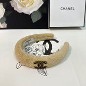 BISCOTTI YELLOW SHEARLING HEADBAND 151382