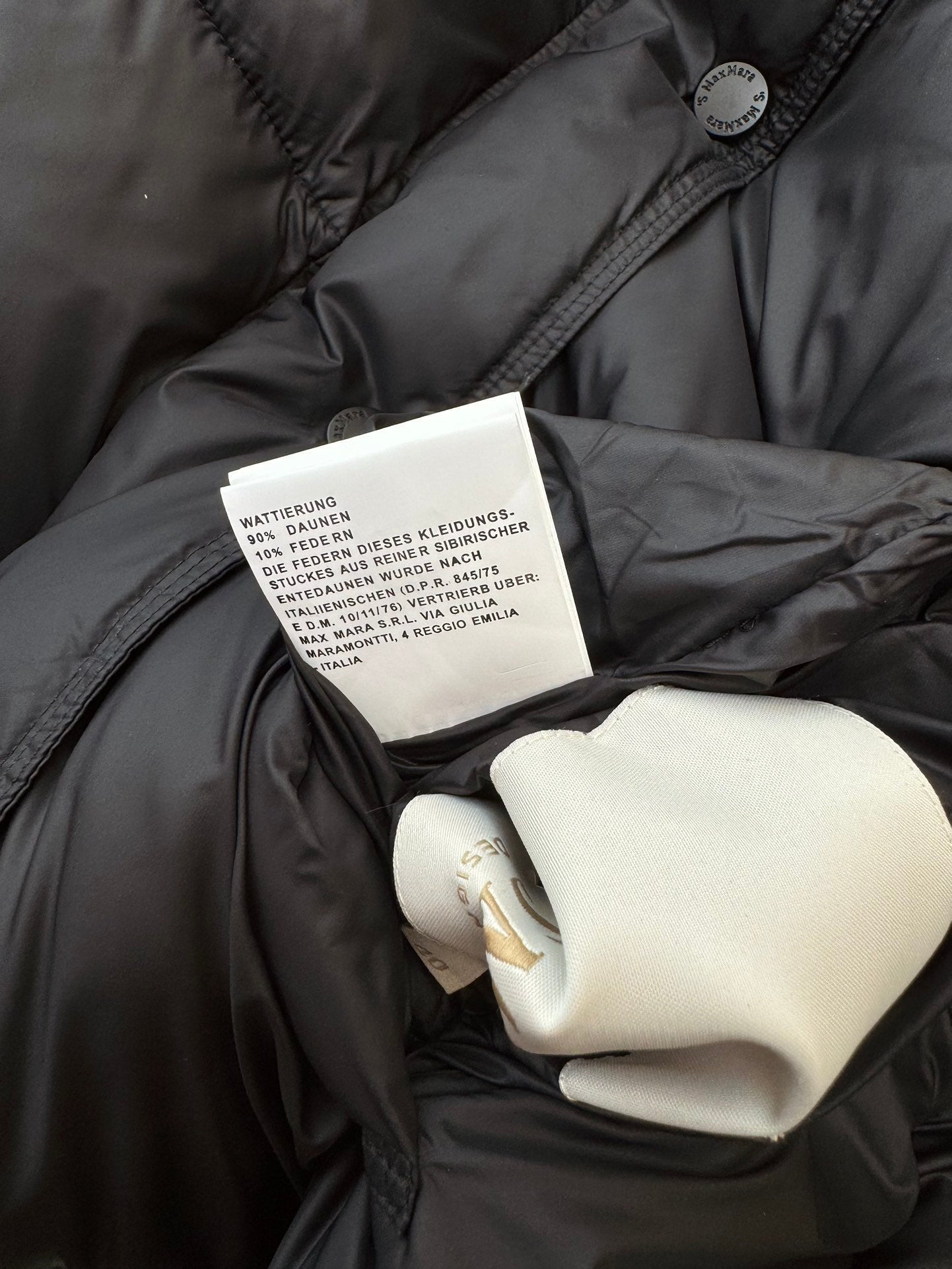 MAX MARA 25S SHORT DOWN JACKET 089