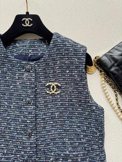 CHANEL 26S TWEED VEST 1715