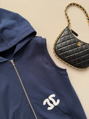 CHANEL 26S HOODED VEST 880