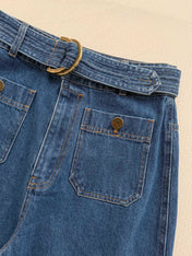ZIMMERMANN 26S HIGH-WAIST WIDE-LEG JEANS STYLE 70