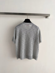 CHANEL 26S SHORT-SLEEVE KNIT TOP STYLE 1155