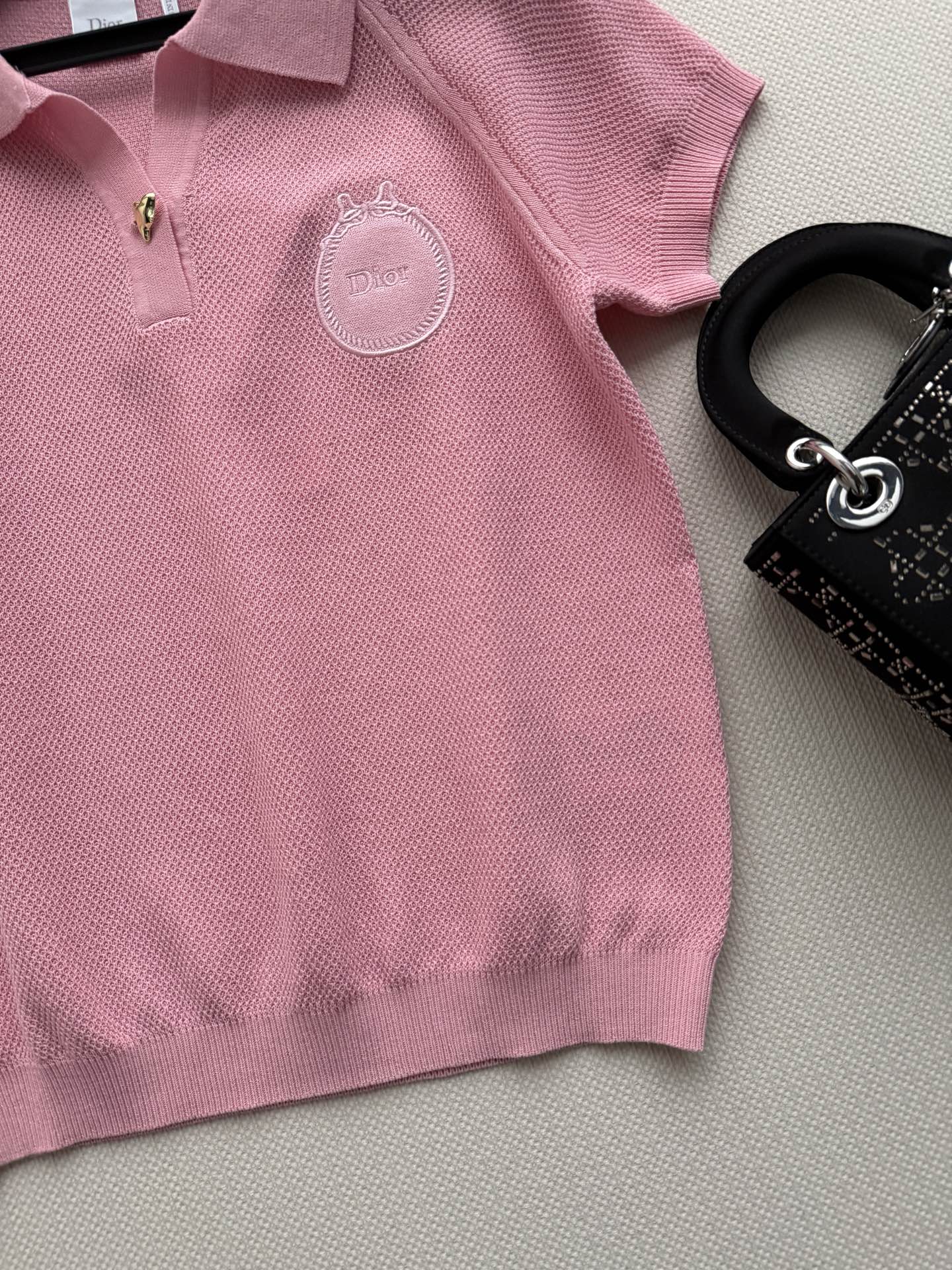 DIOR 26S KNIT POLO SHIRT 1406
