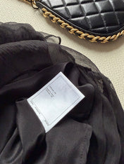 CHANEL 26S RUFFLED CHIFFON DRESS 1311