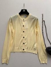 CHANEL 26S MINT KNIT CARDIGAN 1329