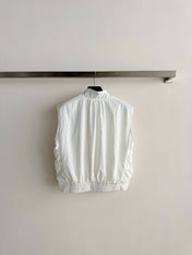 PRADA 26S SLEEVELESS ZIP-UP VEST 1093