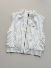 PRADA 26S SLEEVELESS ZIP-UP VEST 1093