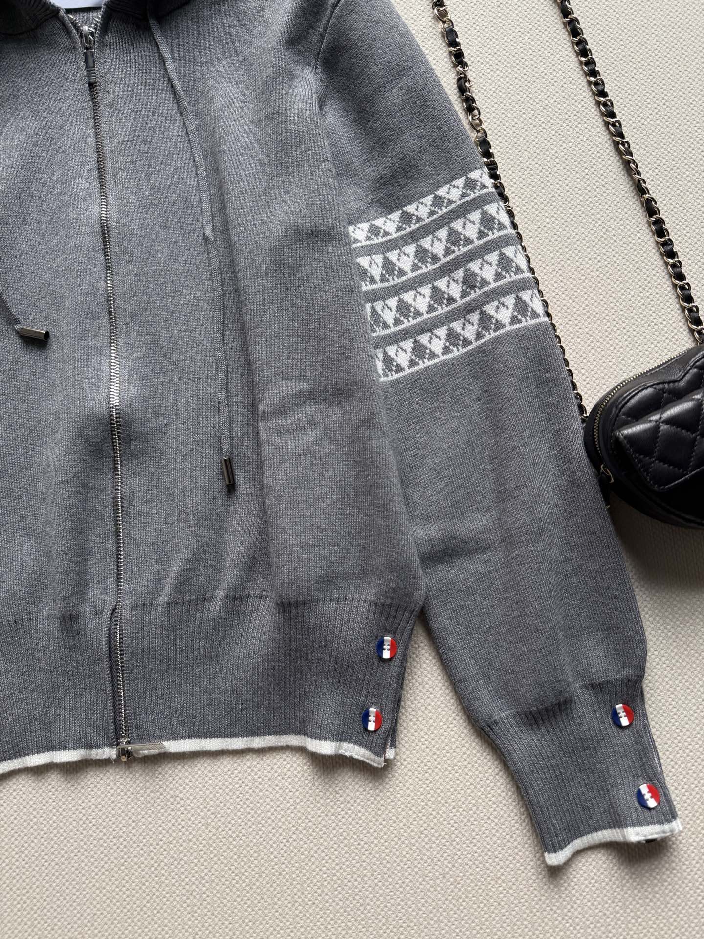THOM 26S ZIP-UP HOODIE 407