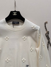 CHANEL 26S LONG-SLEEVE KNIT TOP 1718
