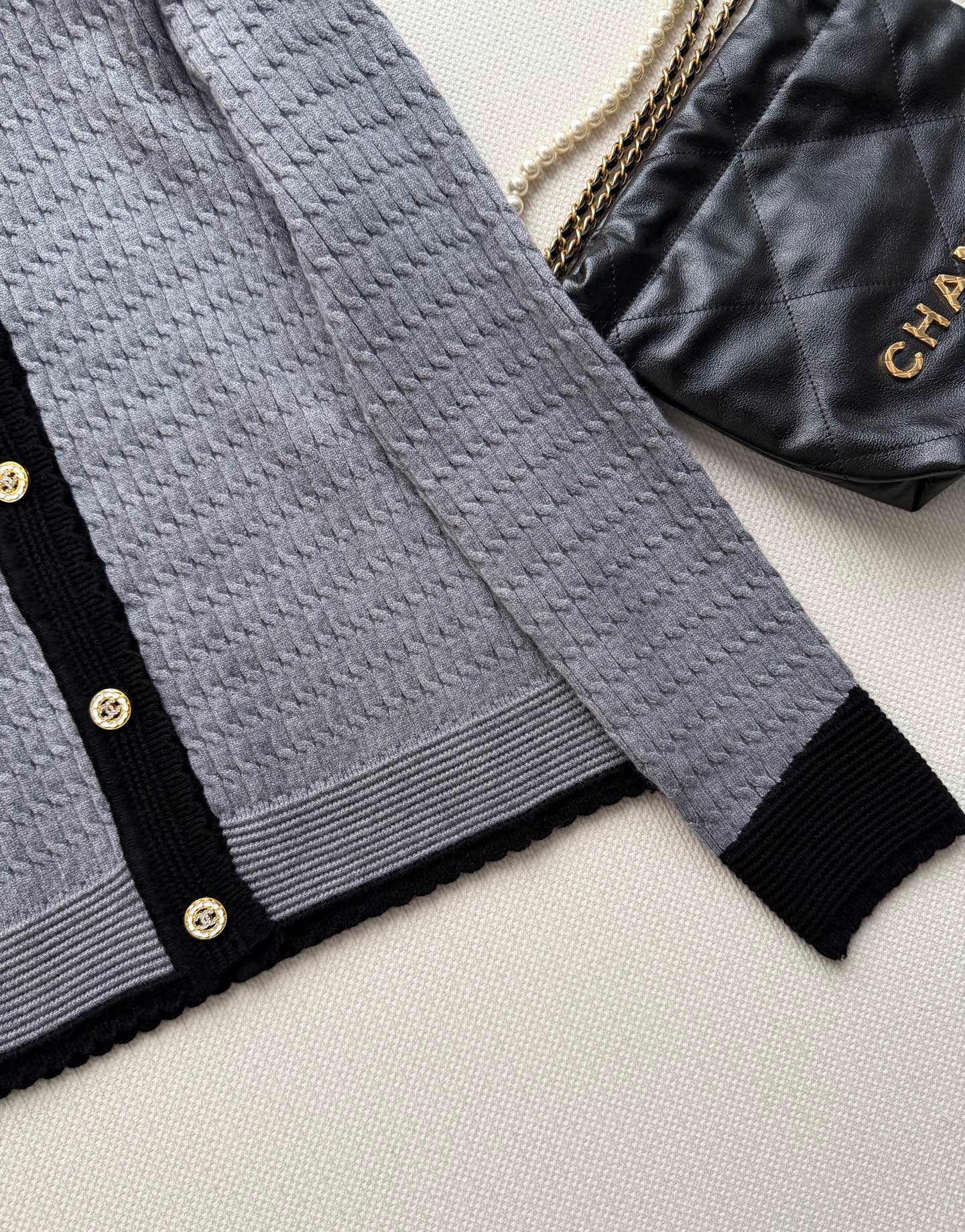 CHANEL 26S KNIT CARDIGAN 1757