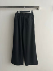 LOEWE 26S ELASTIC-WAIST WIDE-LEG PANTS 638