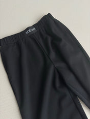 LOEWE 26S ELASTIC-WAIST WIDE-LEG PANTS 638