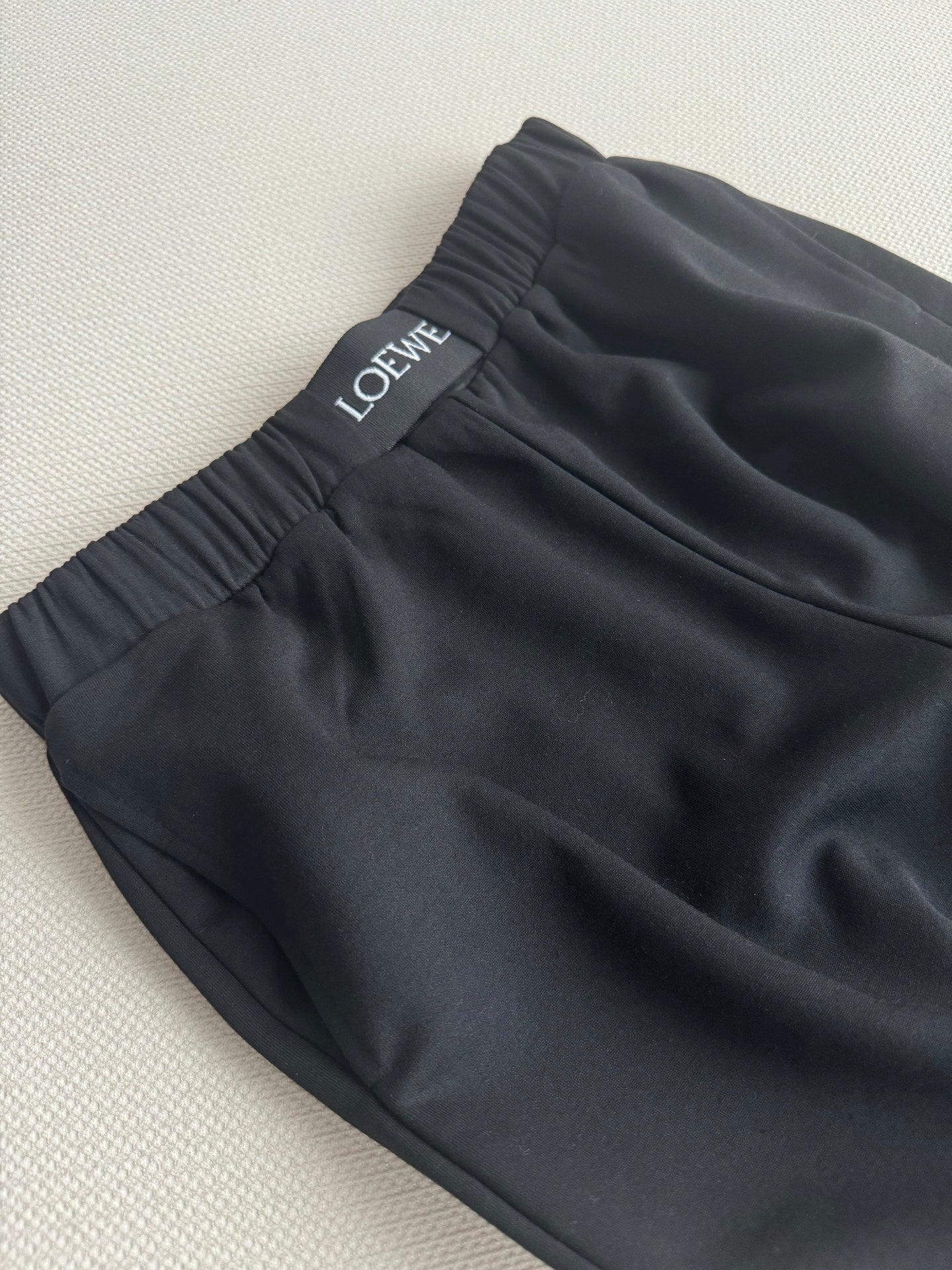 LOEWE 26S ELASTIC-WAIST WIDE-LEG PANTS 638