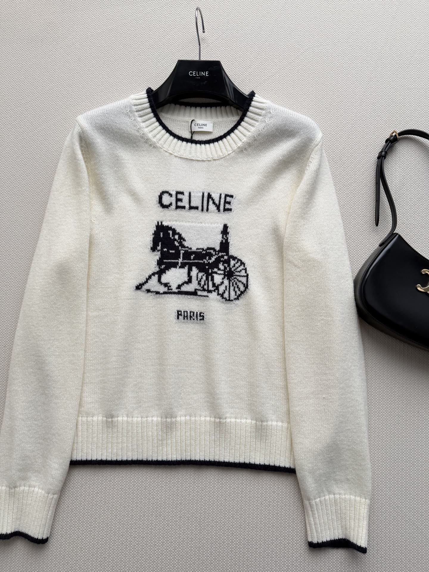 CELINE 26S CREWNECK KNIT SWEATER 600