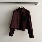 LOEWE 26S ZIP-UP COLLAR JACKET 615