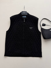 PRADA 26S QUILTED ZIP-UP VEST 1202