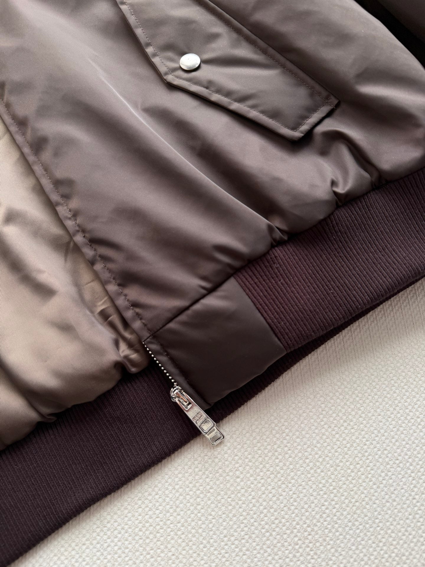 PRADA 26S ZIP-UP BOMBER JACKET 1281