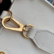 LOCK & GO BAG 24 IN QUARTZ BEIGE GRAIN CALFSKIN