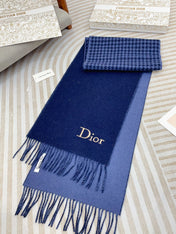 SCARF 180 CM IN NAVY BLUE CASHMERE 419819