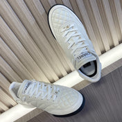 CHANEL 26S SNEAKER IN WHITE QUILTED CALFSKIN AND WHITE LOW TOP