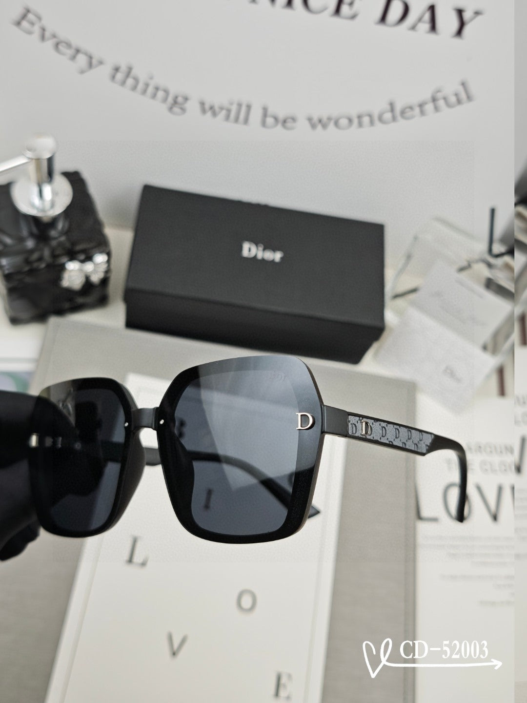DIOR 26S ROUNDED SQUARE FRAME IN ACETATE 417219