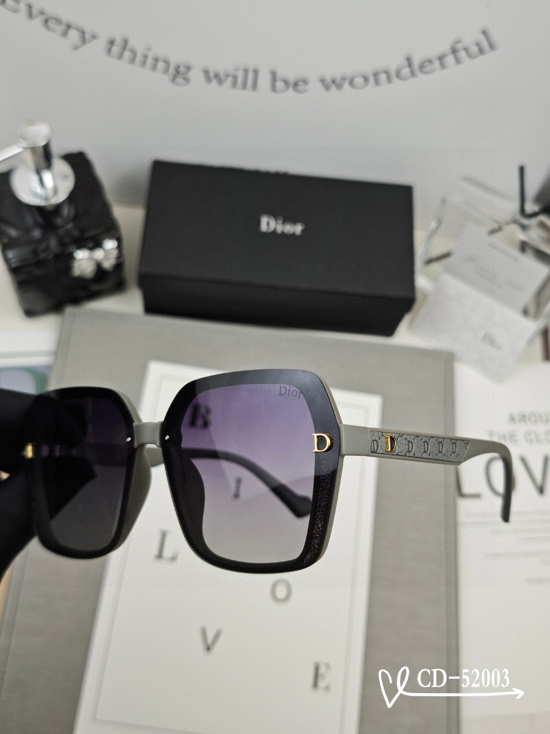 DIOR 26S ROUNDED SQUARE FRAME IN ACETATE 417219