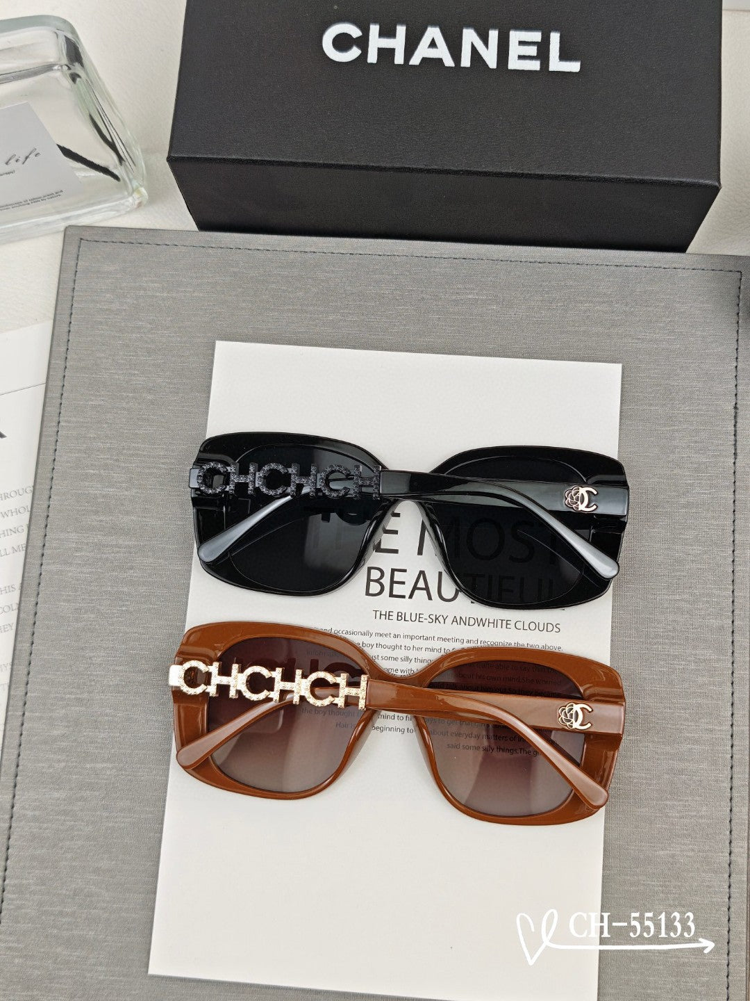 CHANEL 26S SQUARE FRAME IN ACETATE 417221
