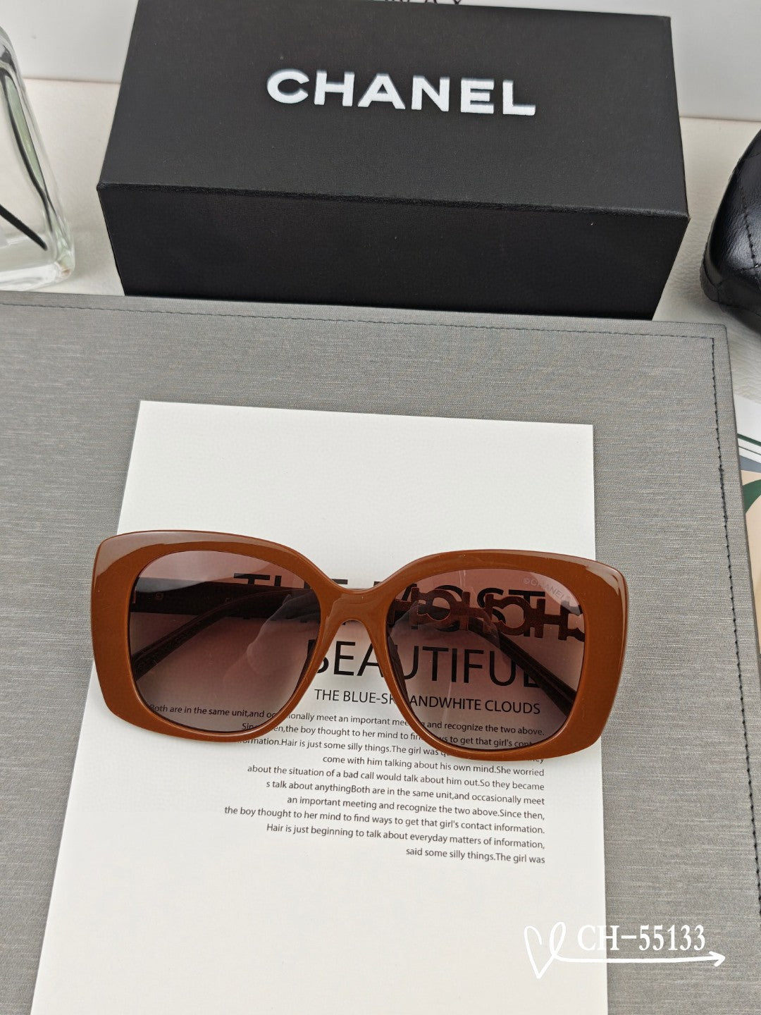 CHANEL 26S SQUARE FRAME IN ACETATE 417221