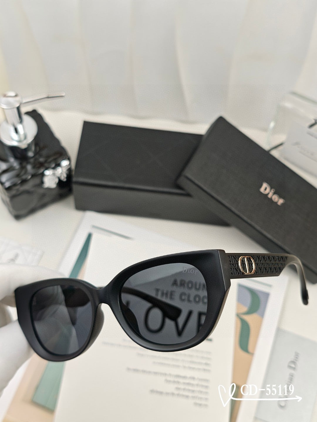 DIOR 26S ROUNDED SQUARE FRAME IN ACETATE 417218