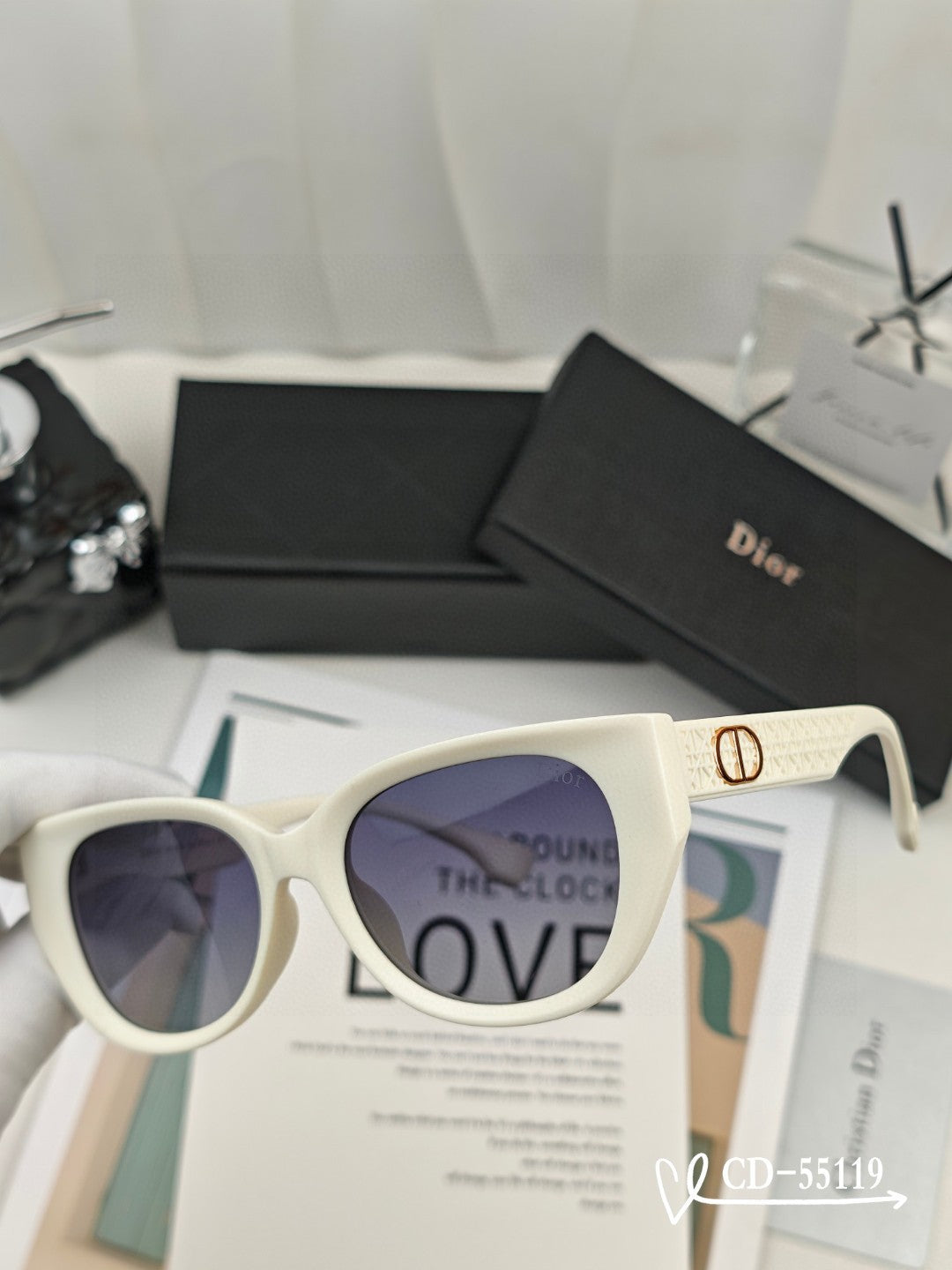 DIOR 26S ROUNDED SQUARE FRAME IN ACETATE 417218