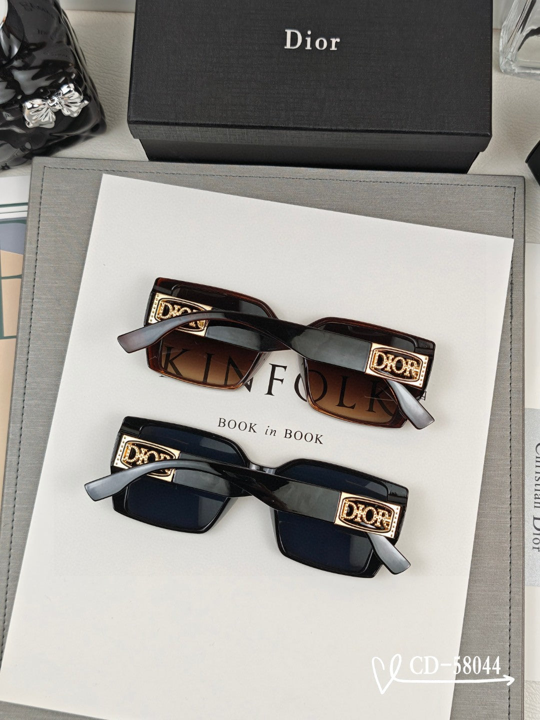 DIOR 26S ROUNDED SQUARE FRAME IN ACETATE 399979