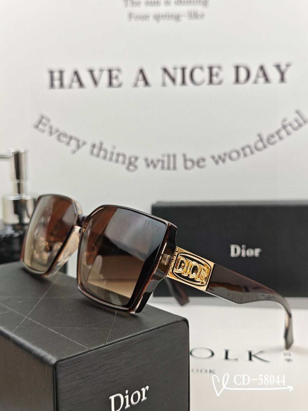 DIOR 26S ROUNDED SQUARE FRAME IN ACETATE 399979